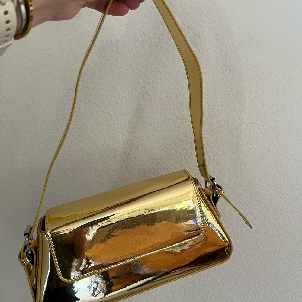 Gold Women's Shoulder Bag